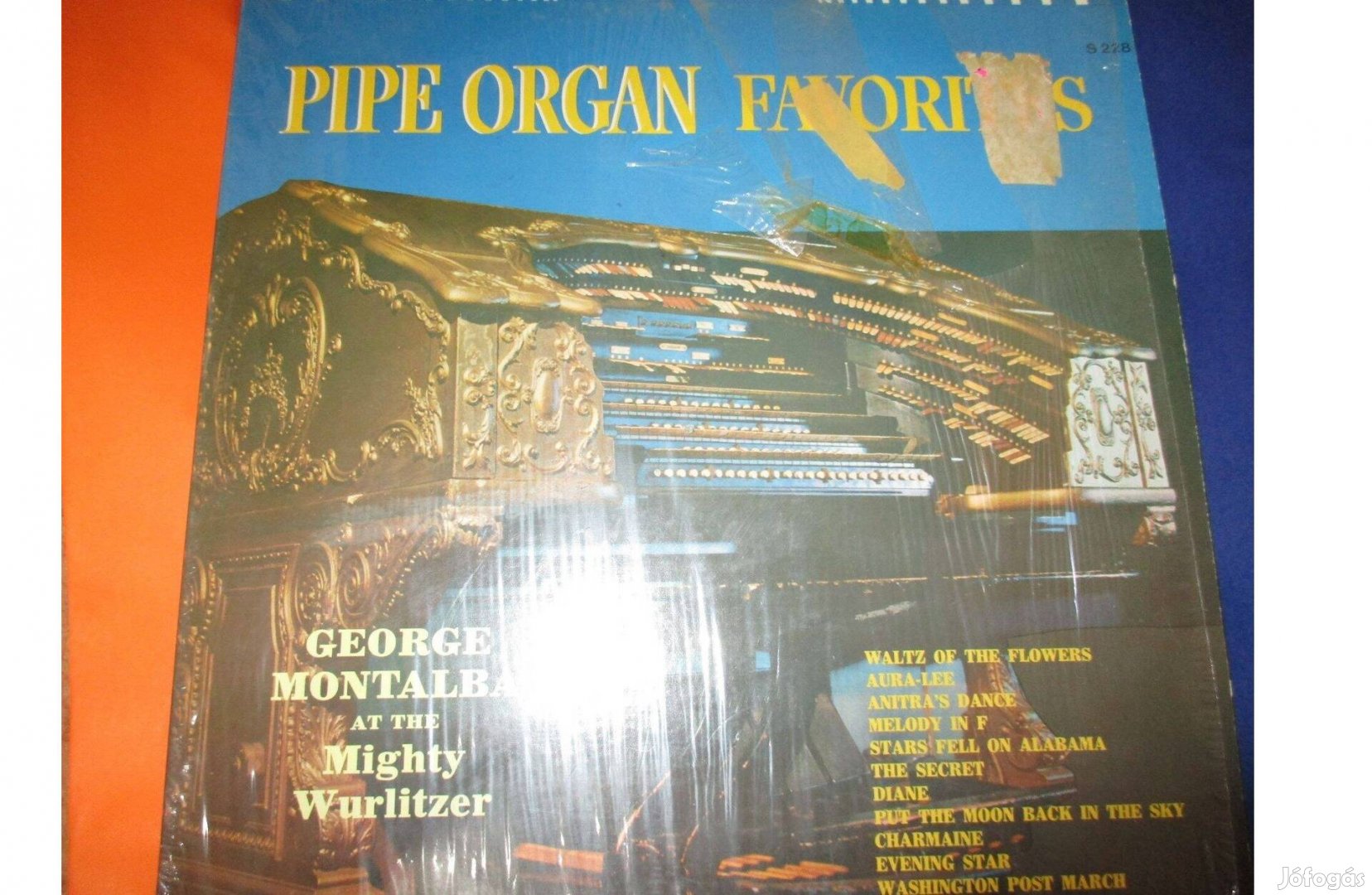 Gyűjteményből Pipe Organ Favorites bakelit hanglemez eladó