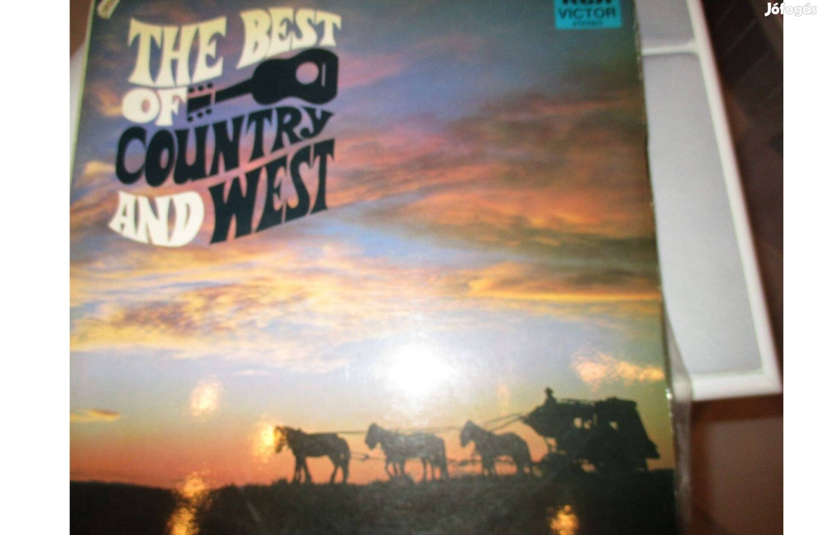 Gyűjteményből The best of country and west bakelit hanglemez eladó