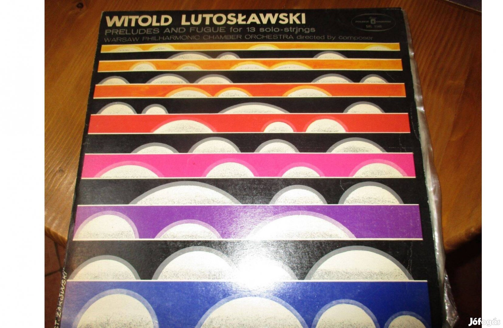 Gyűjteményből Witold Lutoslawski bakelit hanglemez (LP) eladó