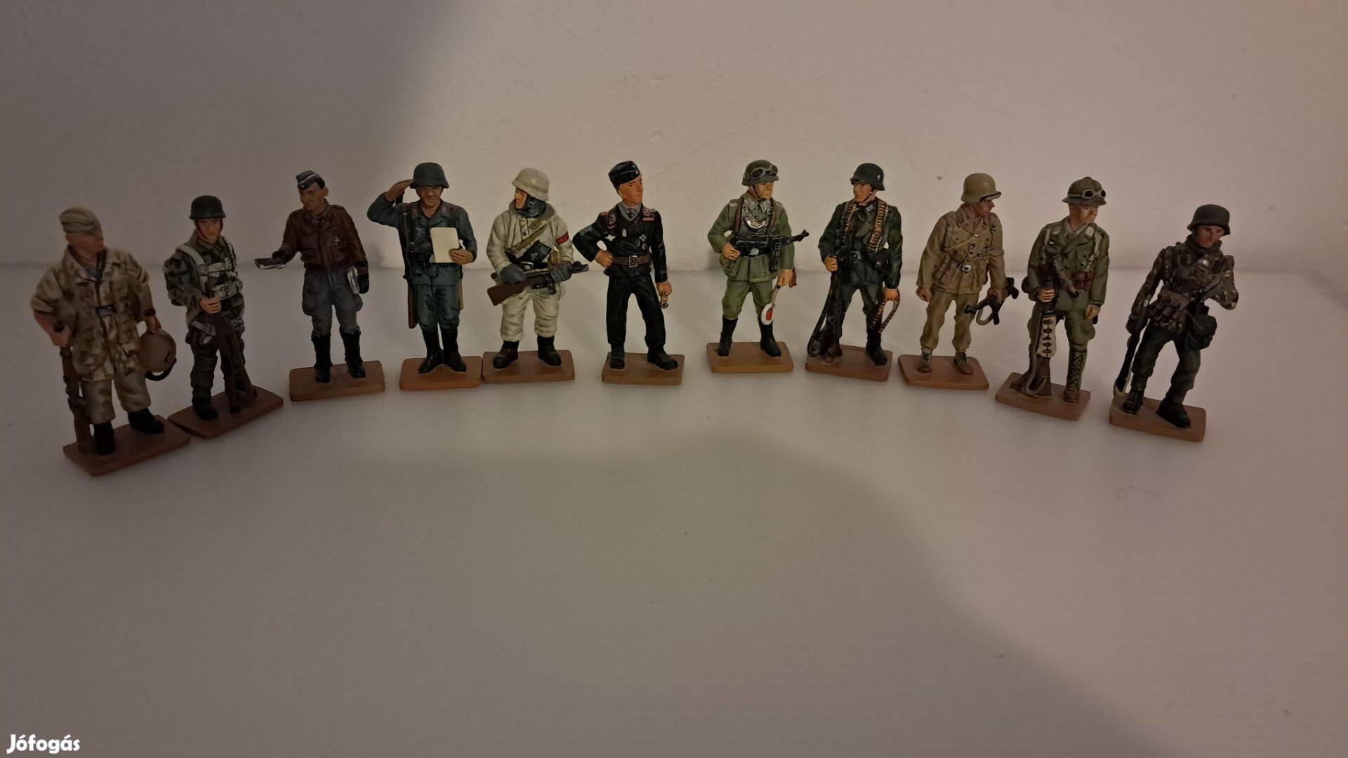 Gyűjteményből ólomkatona gyalogos 15 / Német Del Prado 1/32 5,4 cm