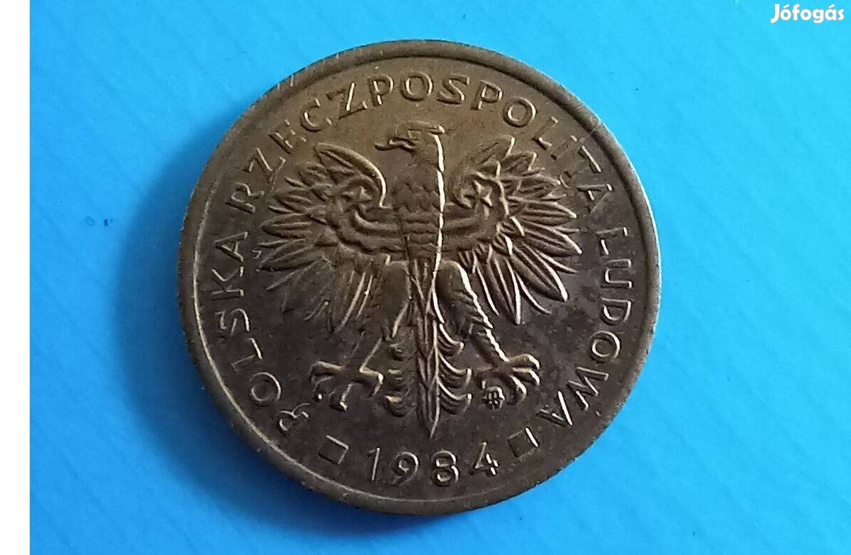 Gyűjtőknek 1984-es Lengyelország 2 Zloty pénzérme eladó