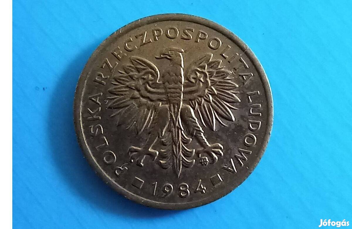 Gyűjtőknek 1984-es Lengyelország 2 Zloty pénzérme eladó