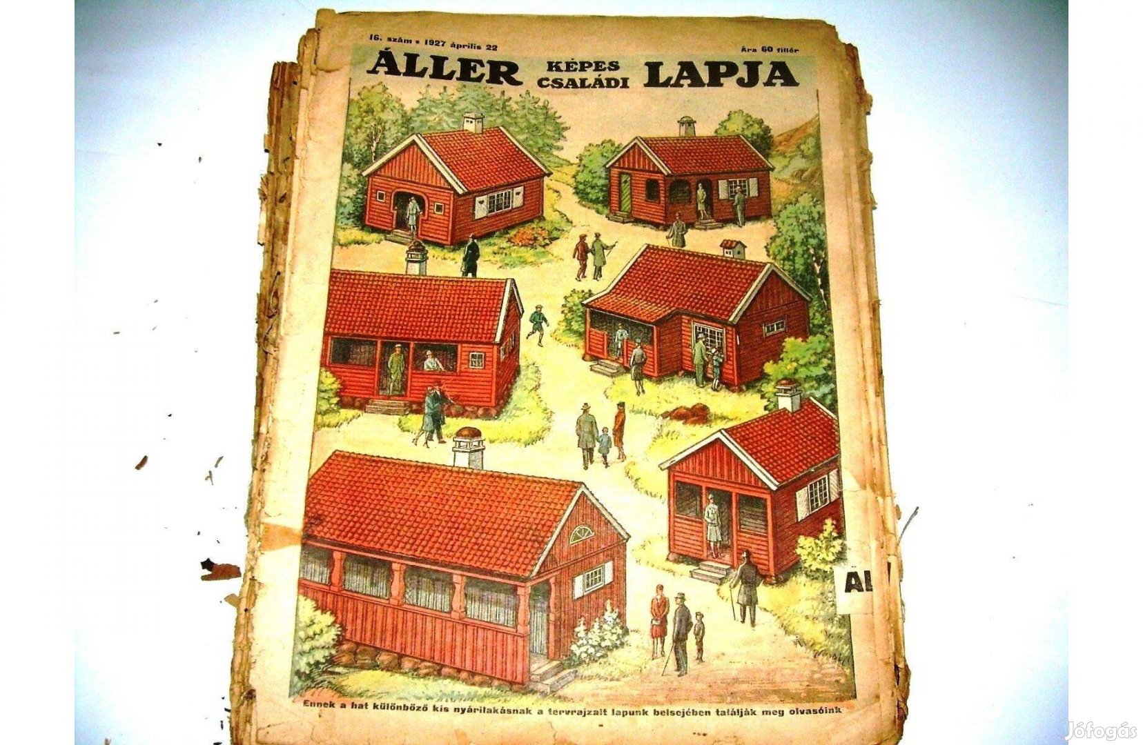 Gyűjtőknek! 27 db Áller Képes Családi Lapja eladó (1925-1927.)