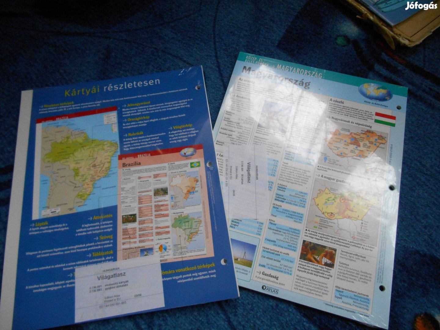 Gyűjtőknek! Edition Atlas kártyák