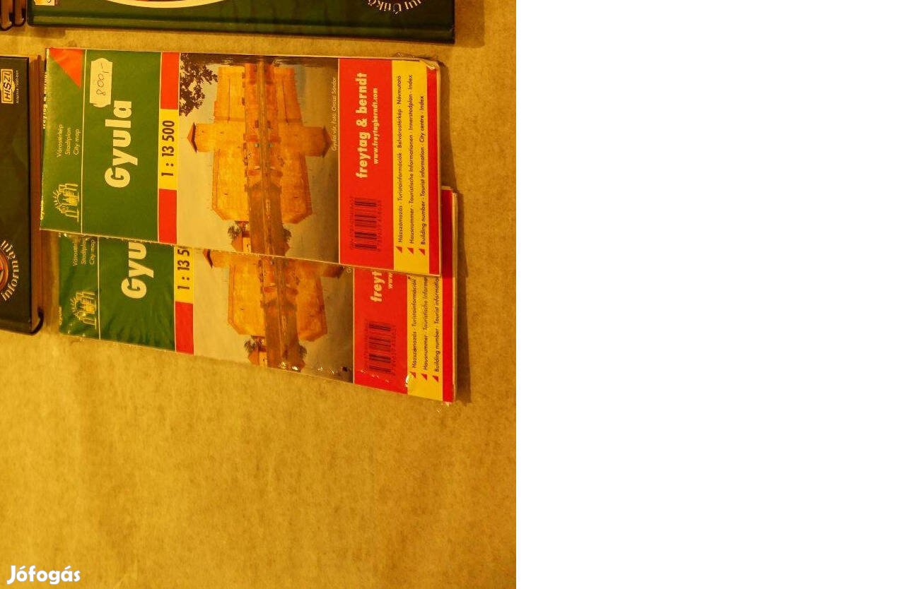 Gyula városi térkép eladó