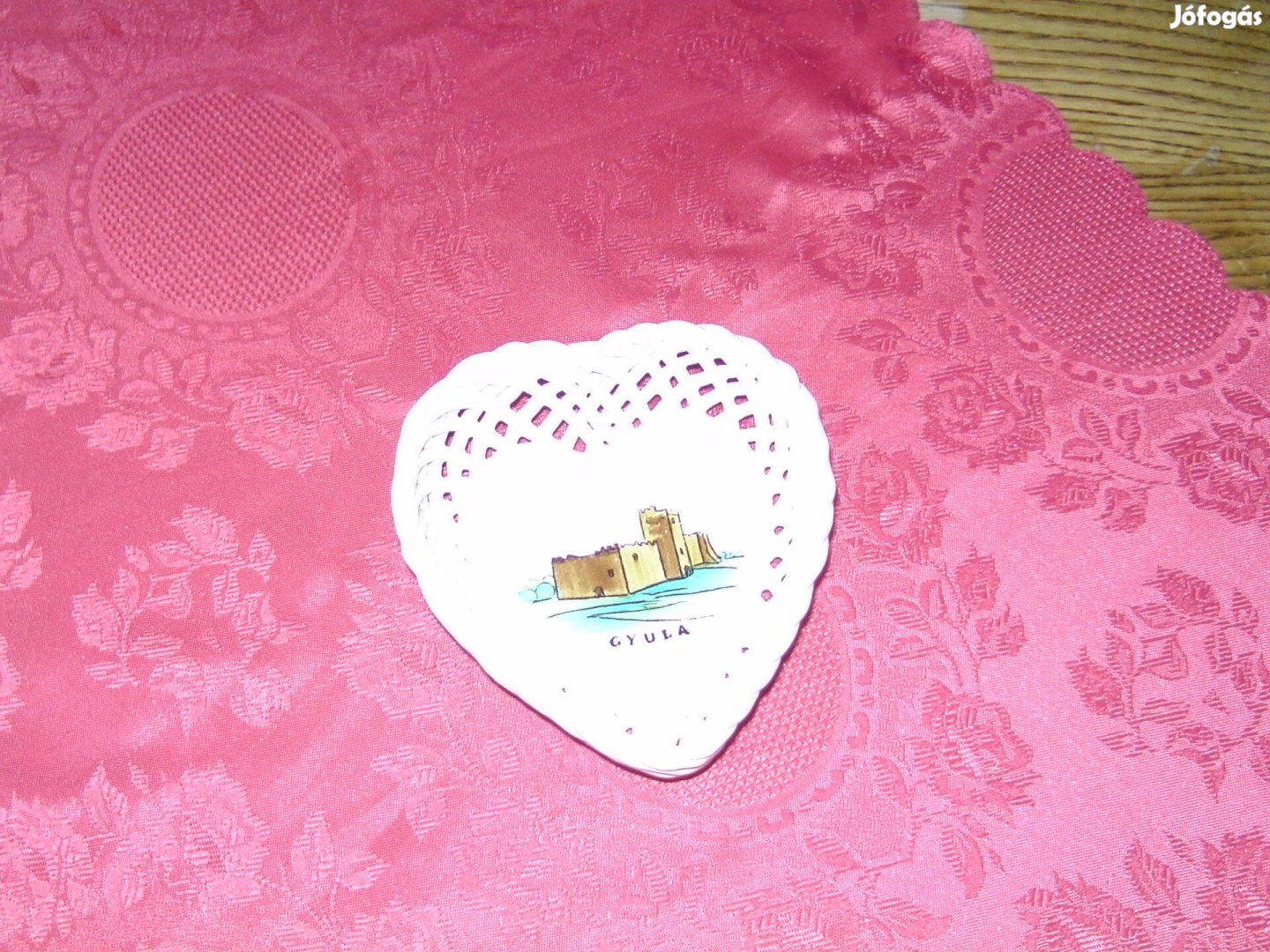 Gyulai kerámia emlékkosár