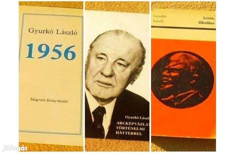 Gyurkó László - 1956 Előtanulmány, Arcképvázlat, Lenin, Október