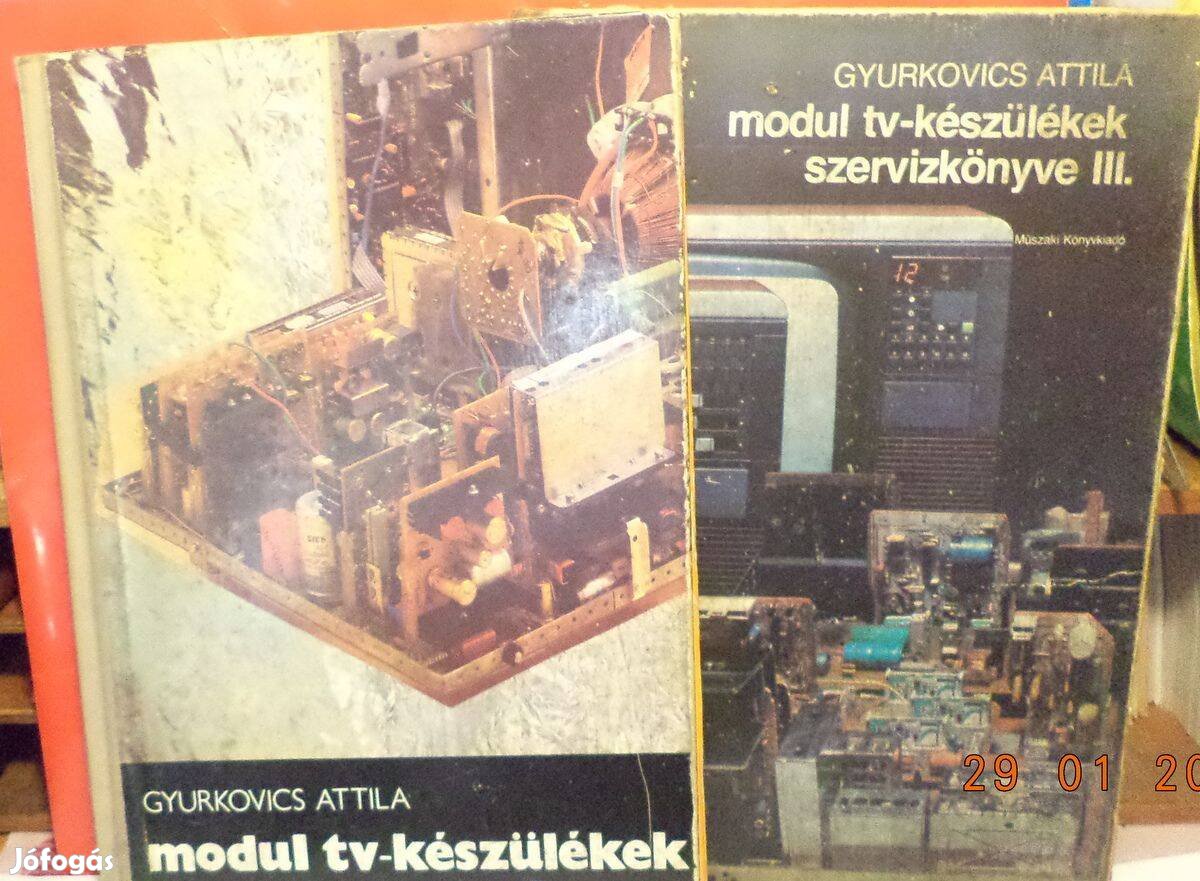 Gyurkovics Attila: Modul tv-készülékek szervízkönyve I - III-