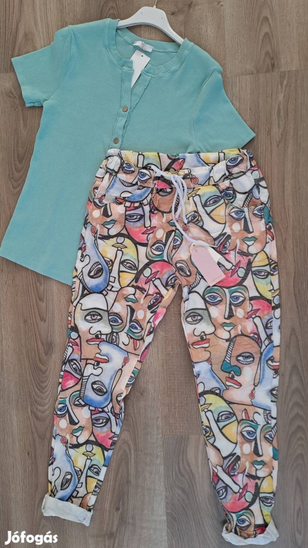 Gyűrt olasz nadrág új 2 minta