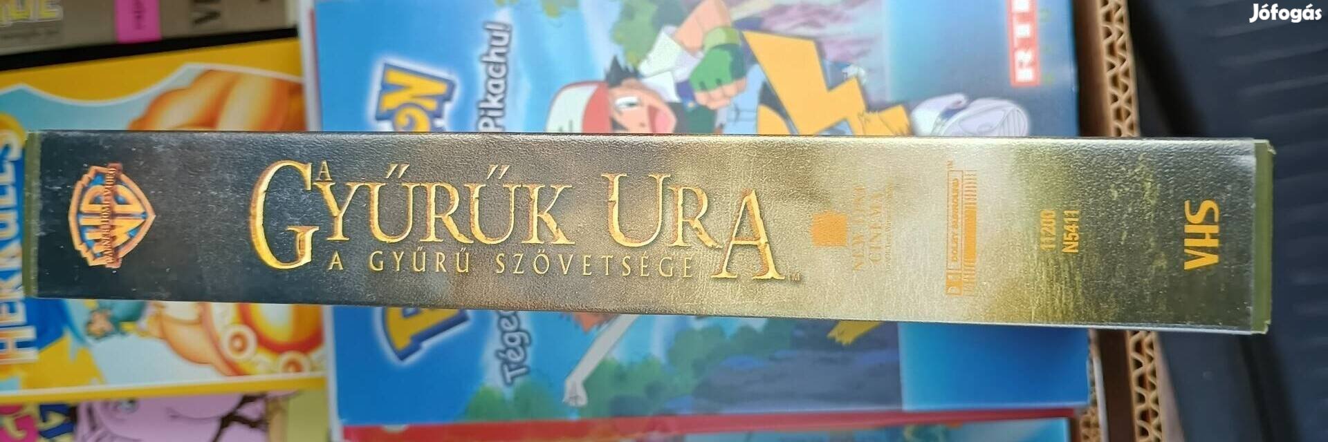 Gyűrűk Ura - A gyűrű szövetsége VHS Feliratos kiadás 
