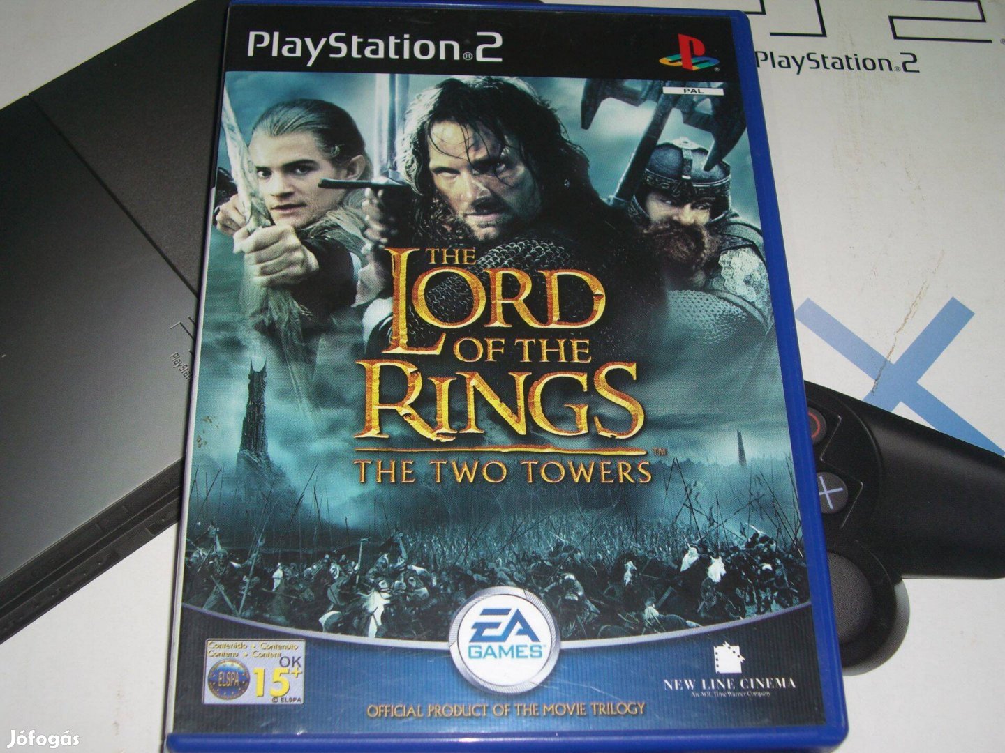 Gyűrűk Ura a Két Torony Playstation 2 eredeti lemez eladó