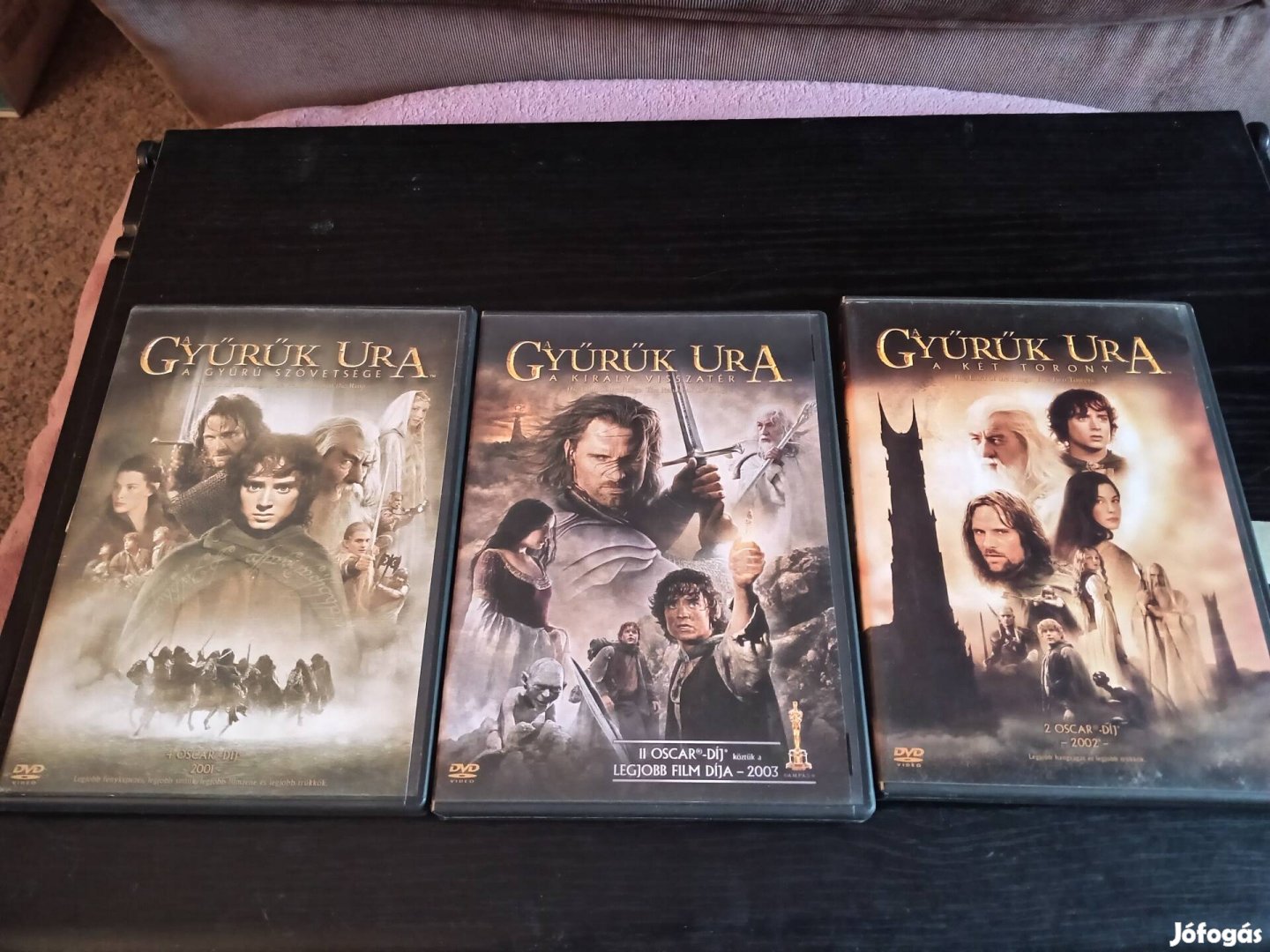 Gyűrűk ura DVD trilógia csomag