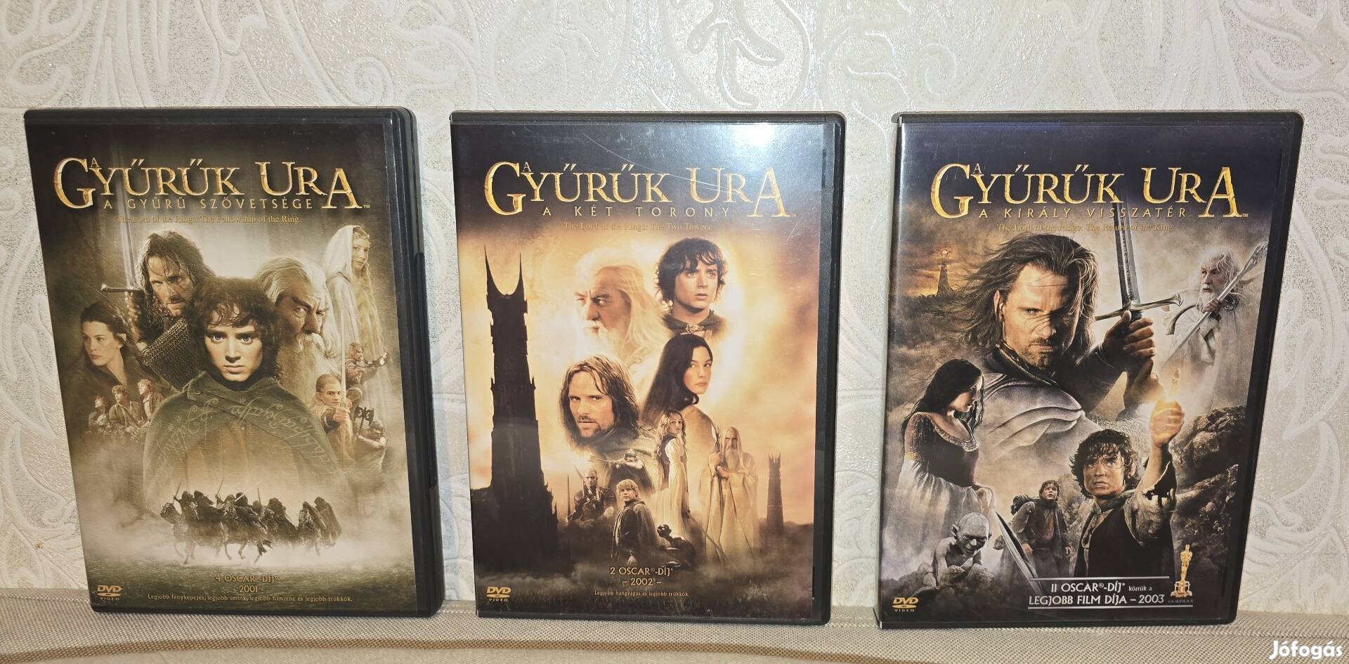 Gyűrűk ura trilógia-3×2 DVD 