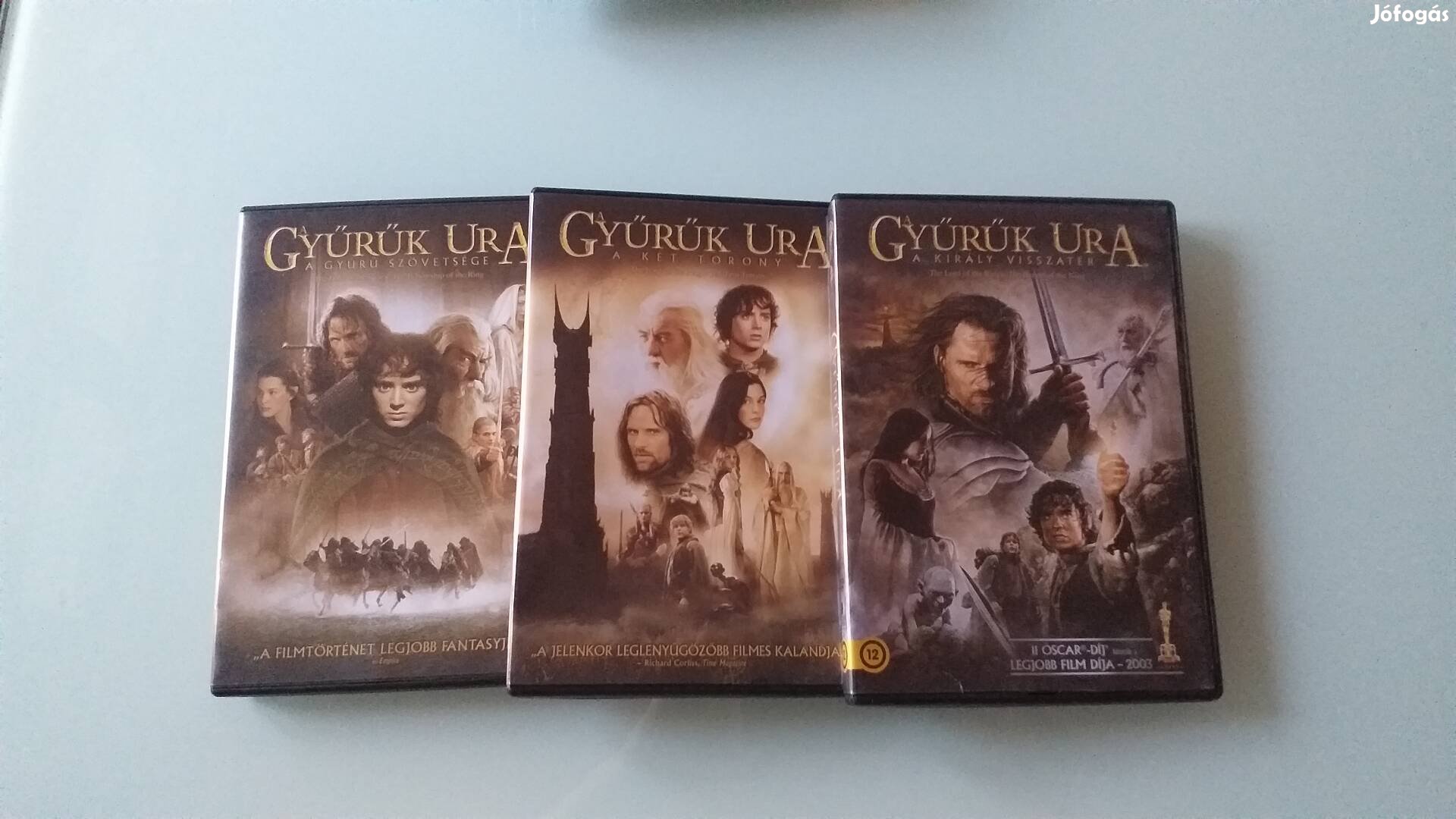 Gyűrűk ura trilógia DVD