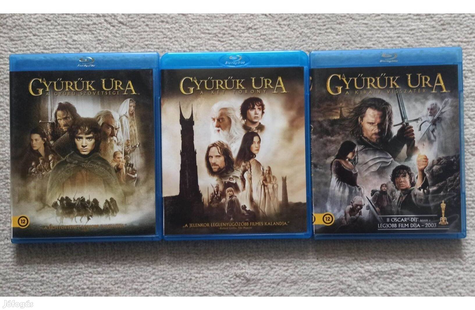 Gyűrűk ura trilógia blu-ray blu ray film