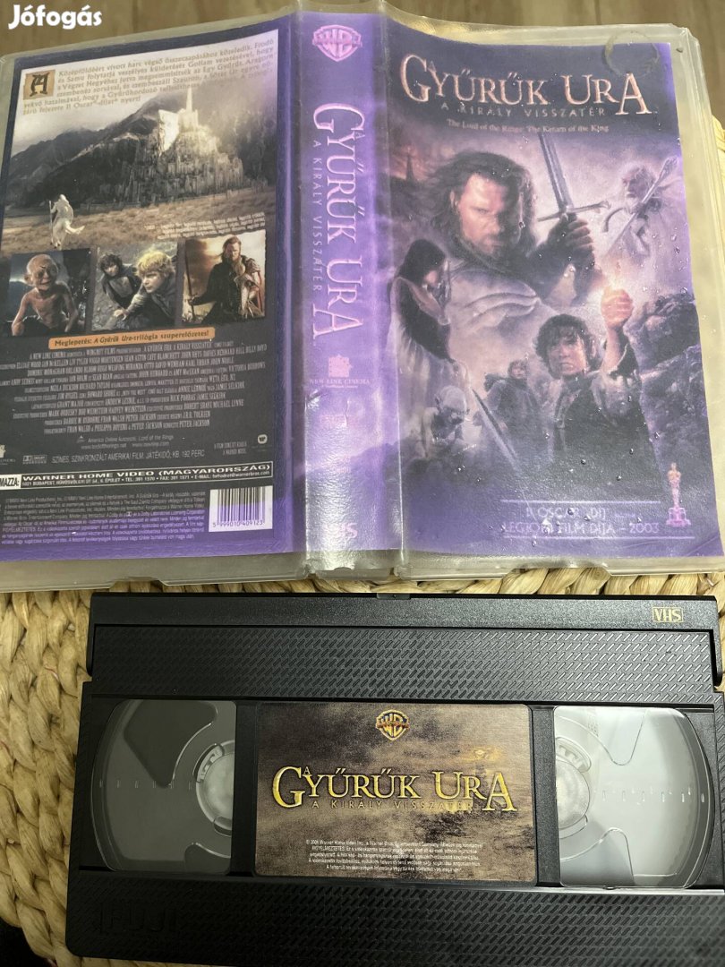 Gyűrűk ura vhs m