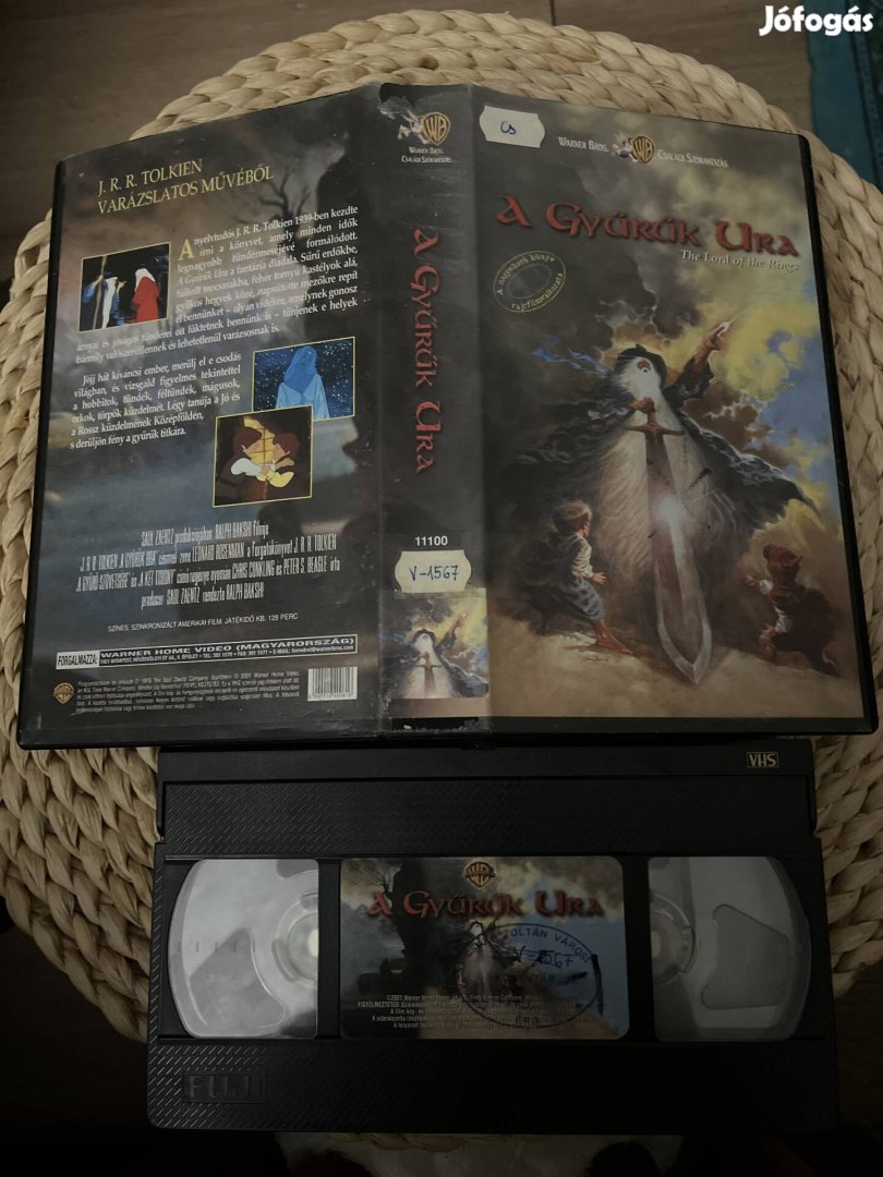 Gyűrűk ura vhs r