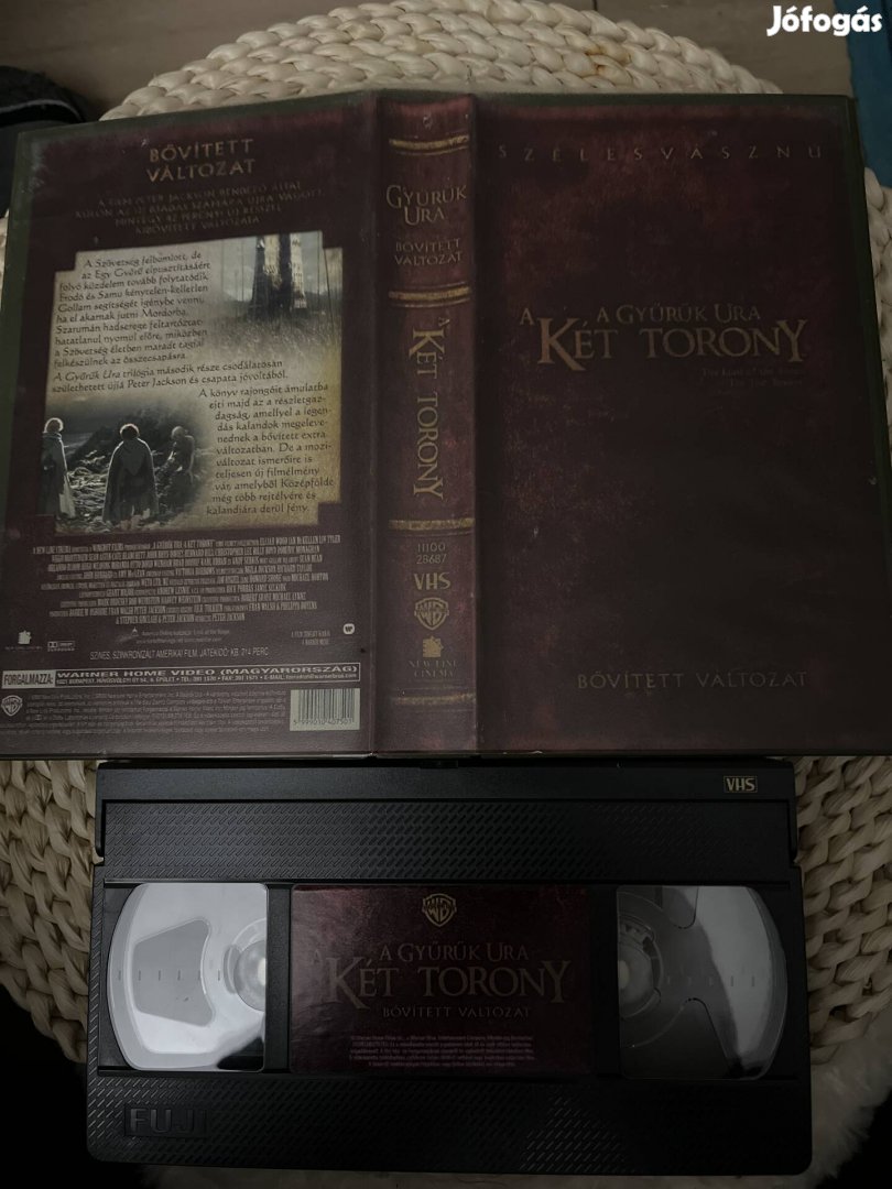 Gyűrűk uta két torony vhs