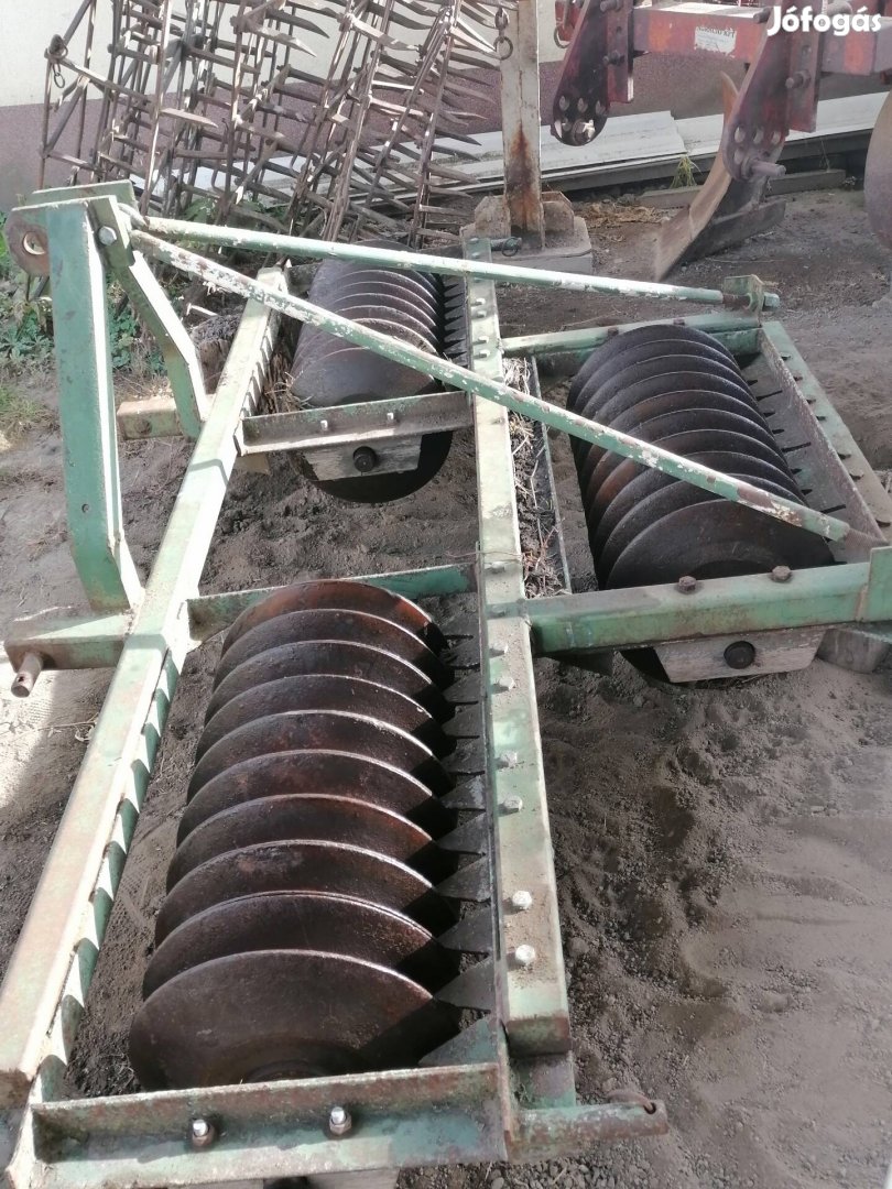 Gyűrűshenger, tárcsa, eke eladó! 