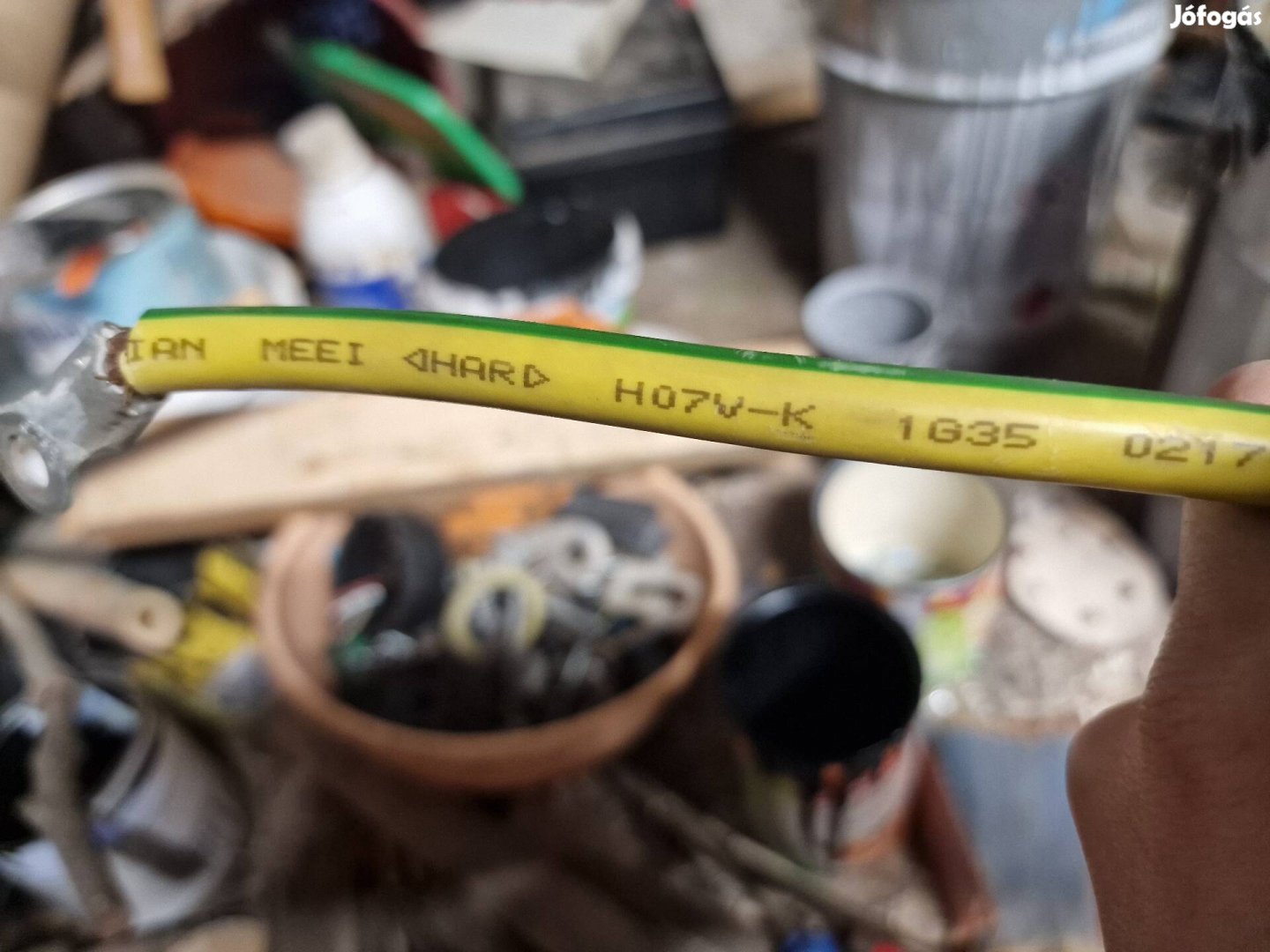 H07V-K 1x35 sarus földelő