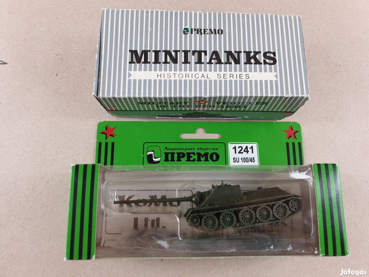 H0 1:87 Premo Minitanks 1241 és 1204 CCCP Tank Egyben