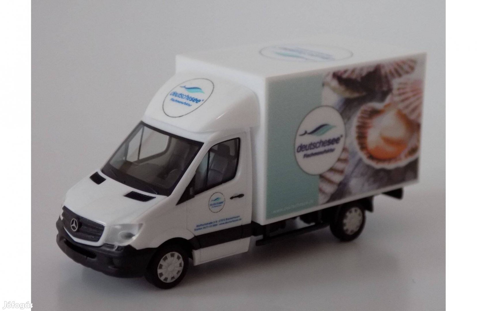 H0 187 Vadiúj Herpa MB Sprinter Vasútmodell Modellvasút a69