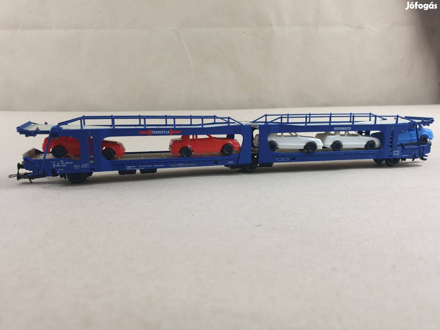 H0 Electrotren 6015 SNCF Transfesa Autószállító Kocsi