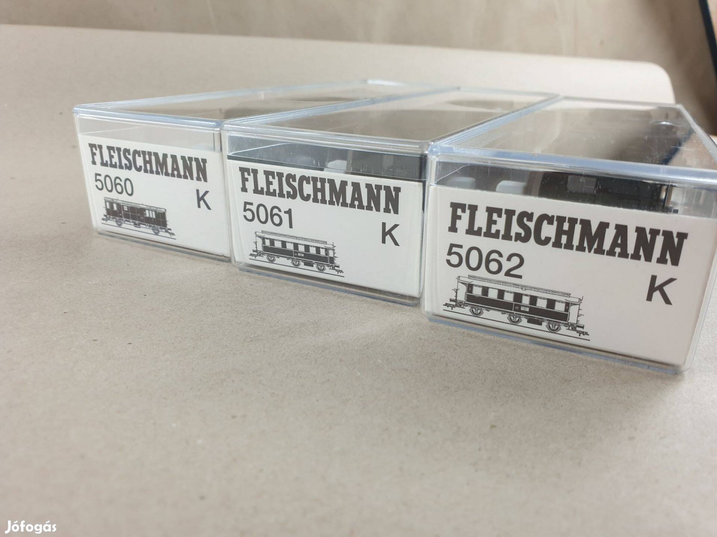 H0 Fleischmann 5060 - 5062 DB Személyvagon - 3 db Egyben