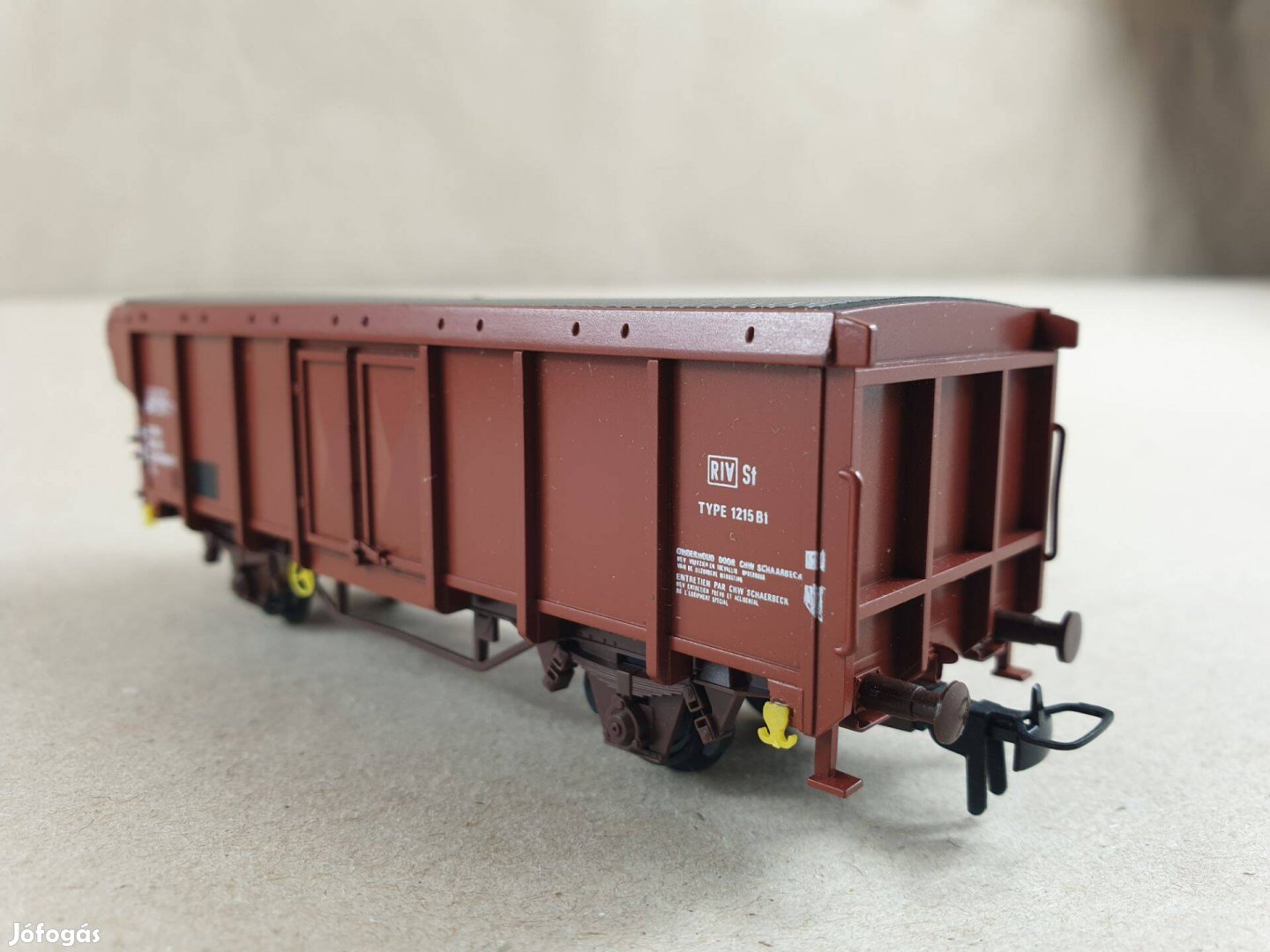 H0 Klein Modellbahn 3221 SNCB Tehervagon - Vagon P203