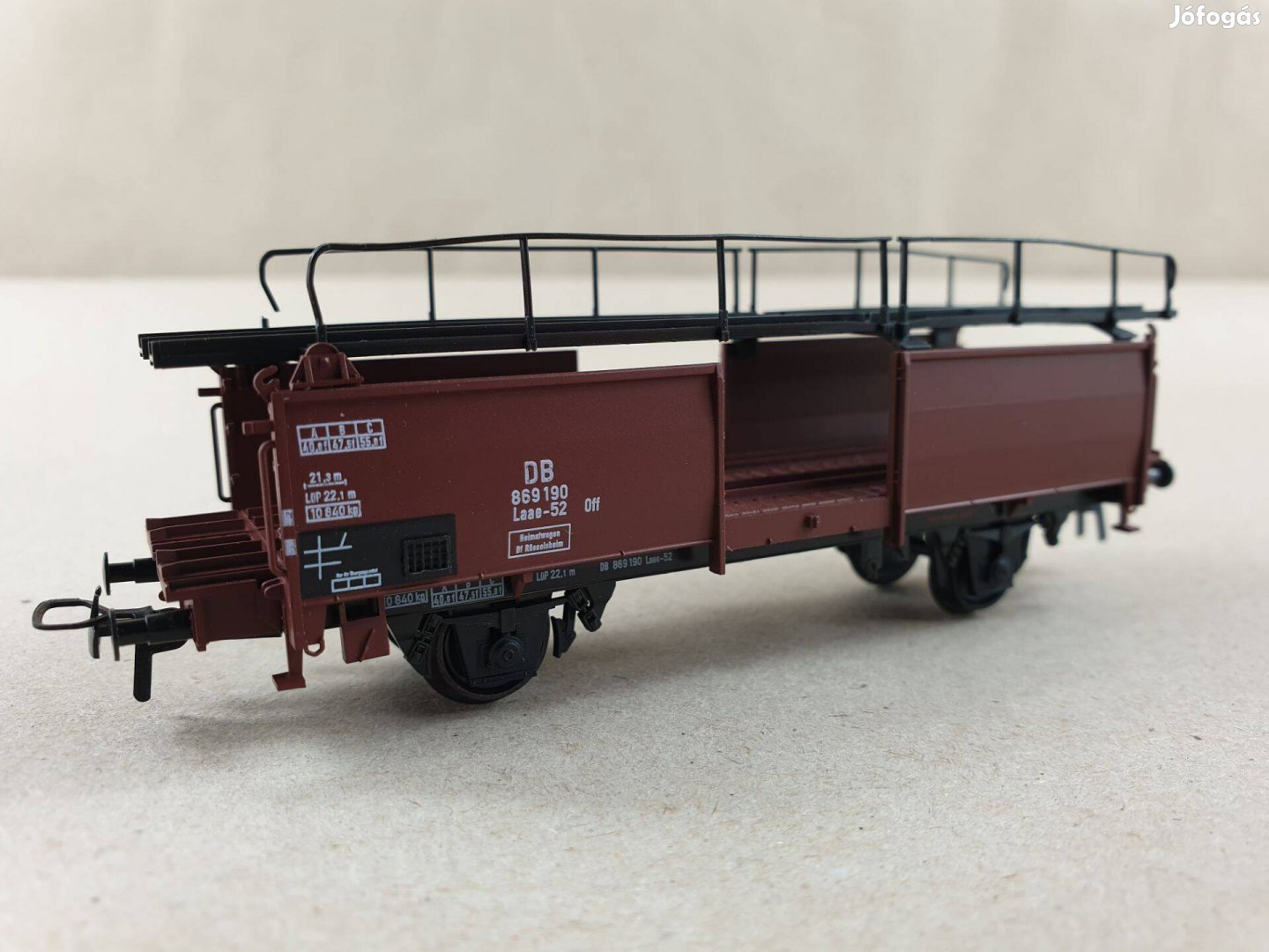 H0 Klein Modellbahn DB Autószállító Tehervagon - Vagon 15129