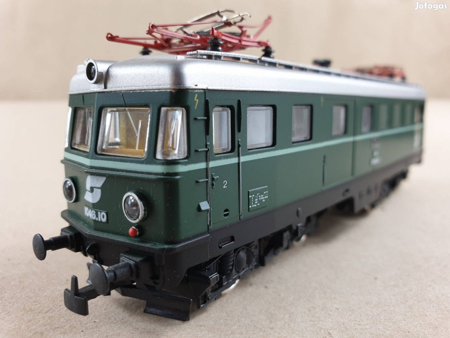 H0 Klein Modellbahn ÖBB 1046 10 Villanymozdony - Mozdony 615