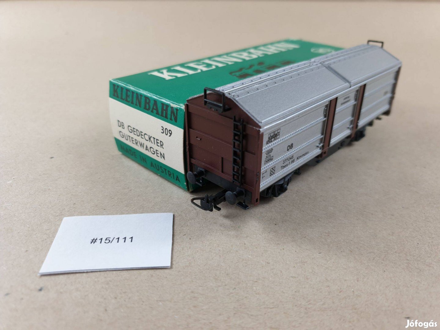 H0 Kleinbahn DB Tehervagon - Vagon 15111