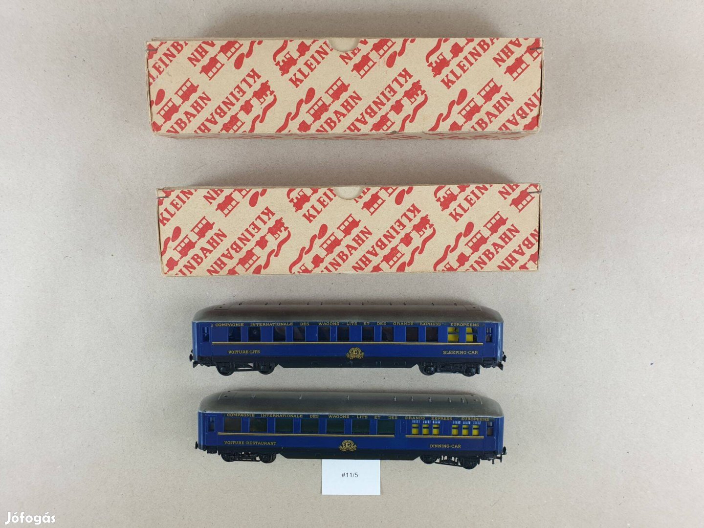 H0 Kleinbahn Étkezőkocsi - Hálókocsi - 2 db Egyben 115