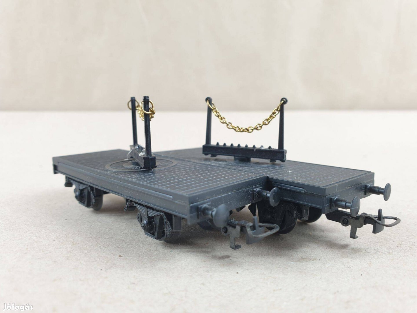 H0 Kleinbahn Fűrészáru Szállító Kocsi Pár 24113