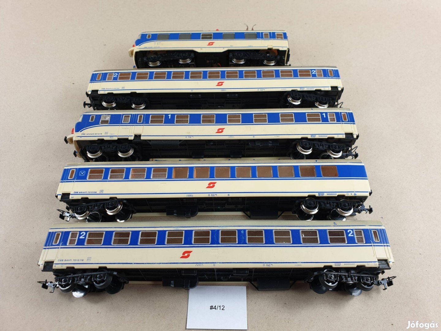 H0 Kleinbahn ÖBB 4010 Transalpin Vonat Készlet- DC