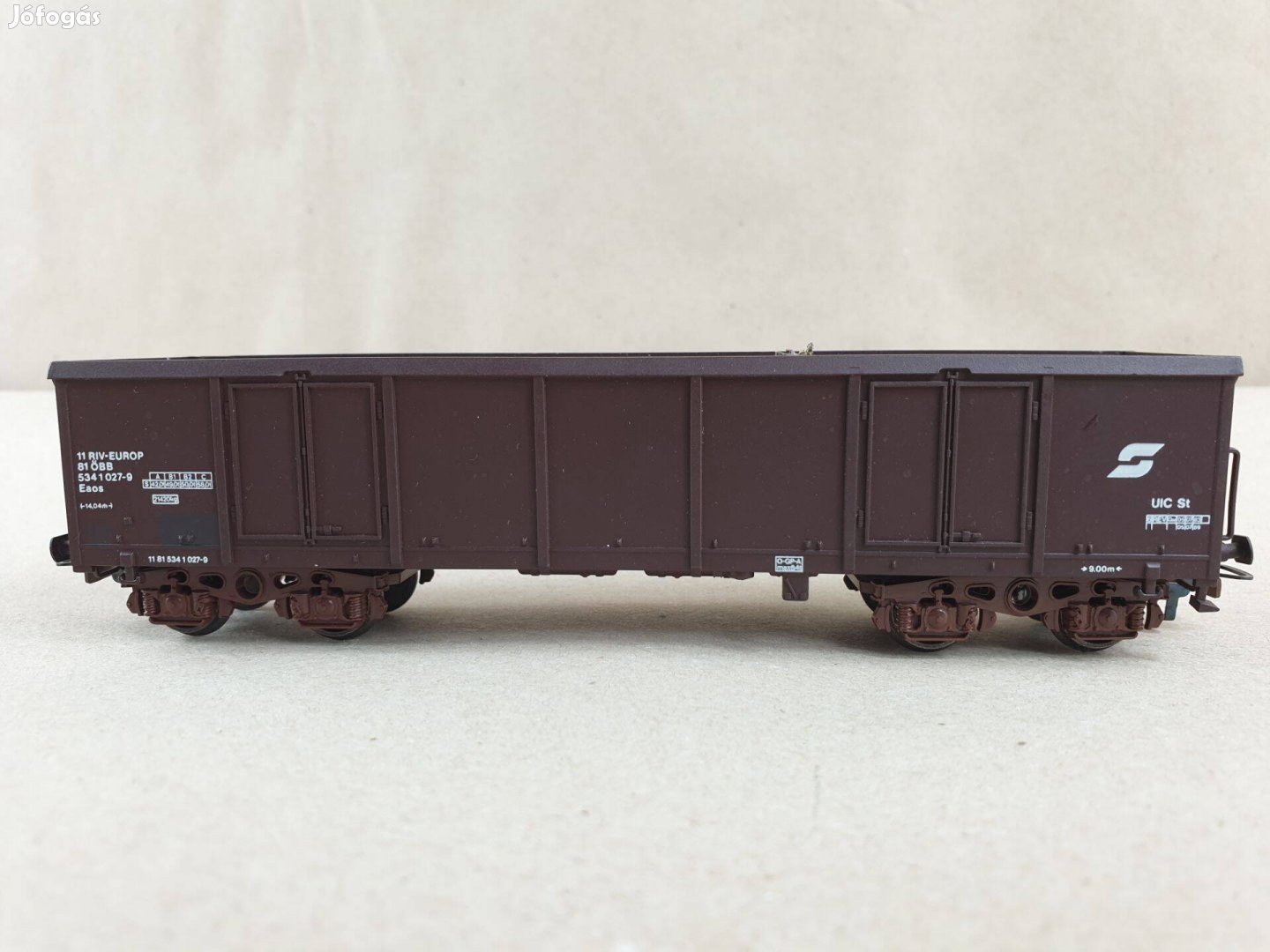 H0 Kleinbahn ÖBB 4 tg. Tehervagon Rakománnyal - Vagon 2451