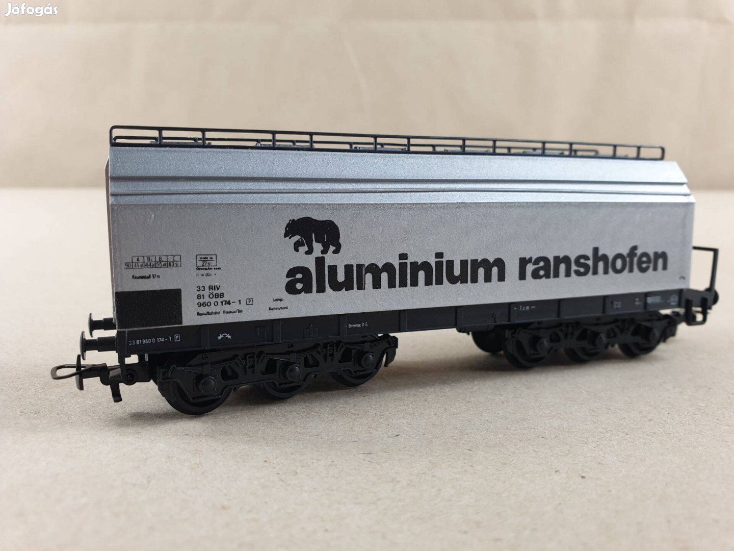 H0 Kleinbahn ÖBB Aluminium Ranshofen Tehervagon 1728
