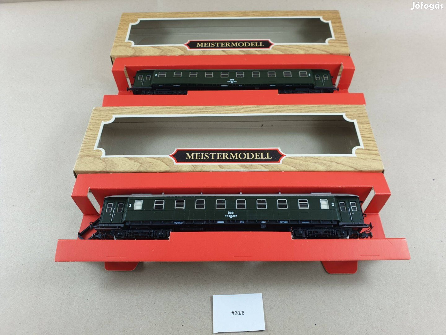 H0 Liliput 28410 , 28610 ÖBB Személyvagon - 2 db Egyben 286