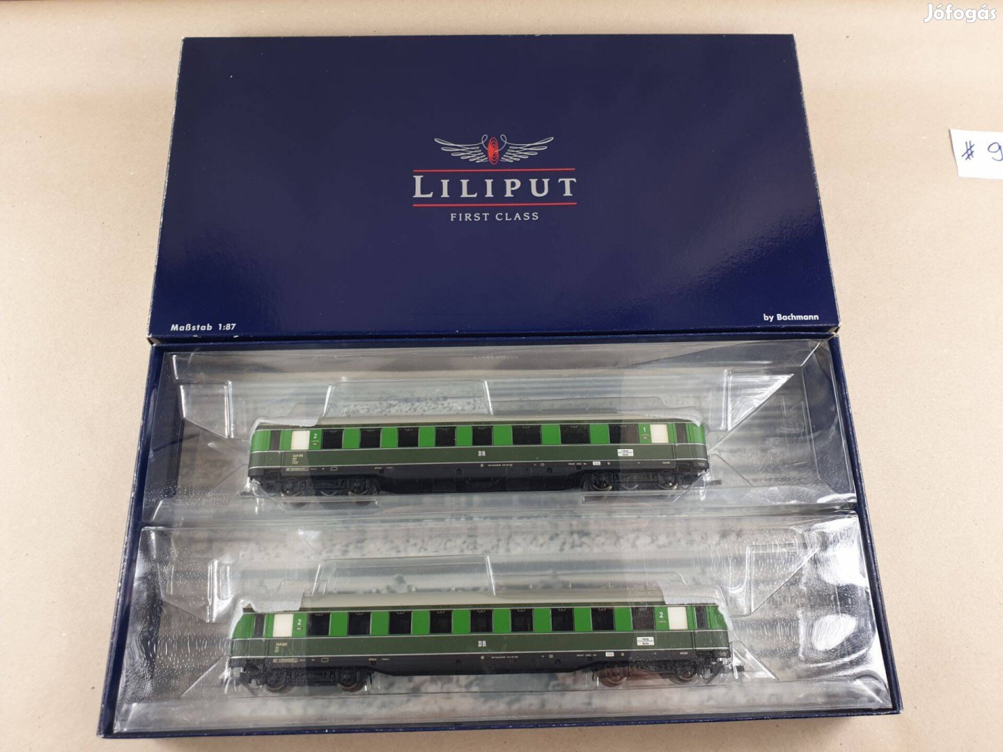 H0 Liliput L350012 DR Schürzenwagen Vagon Készlet Ep. 3 - Új