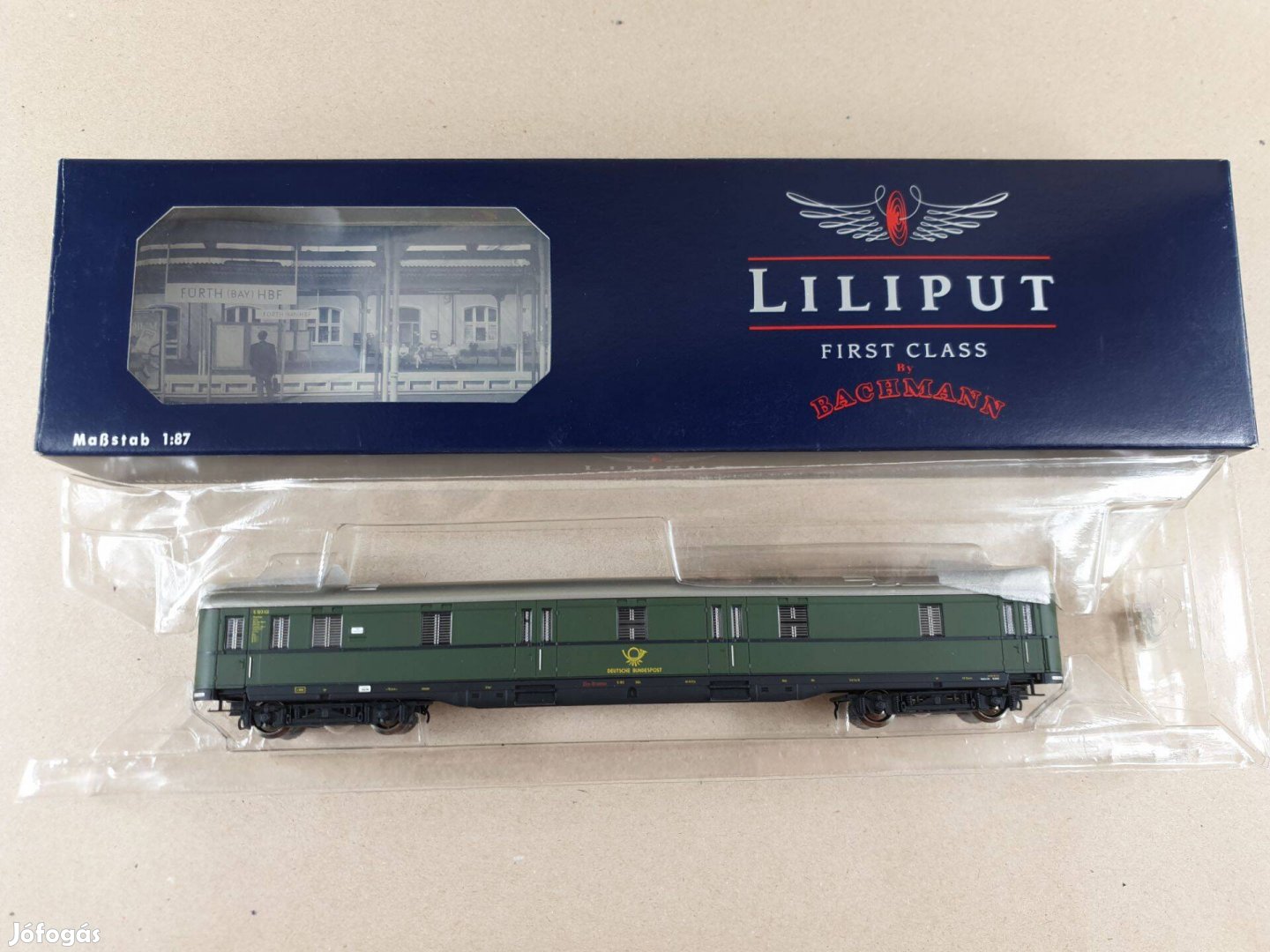 H0 Liliput L383801 DB Postavagon - Vagon Ep.: 3