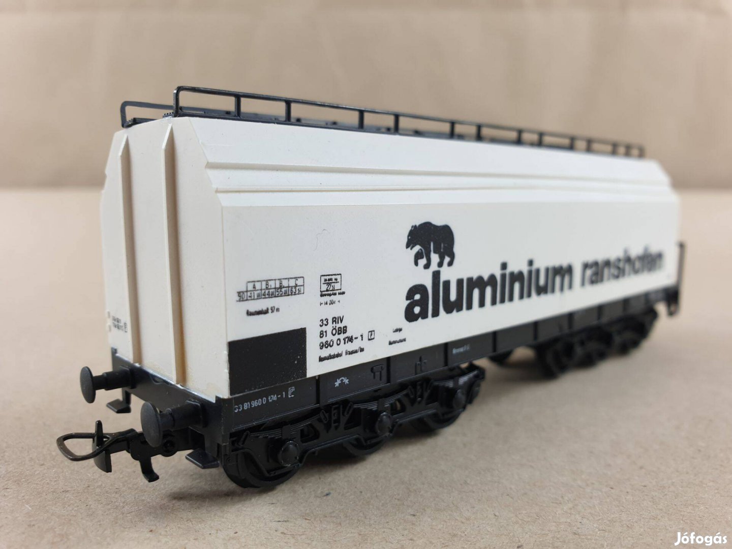 H0 ÖBB Aluminium Ranschen Tehervagon - Vagon 1734