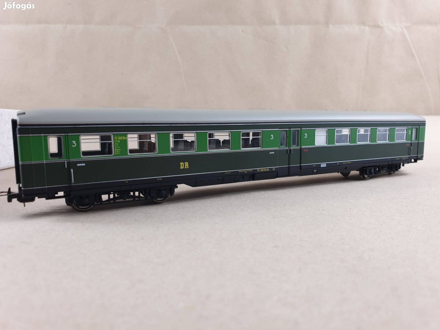 H0 Piko 53200 DR 3. Osztályú Személyvagon Vagon