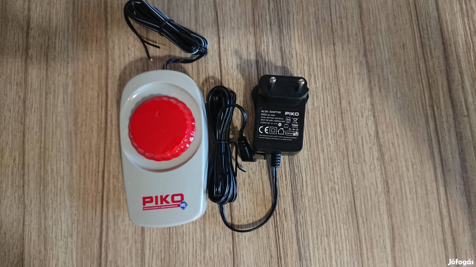 H0 Piko 55003 új transzformátor adapter menetszabályozó