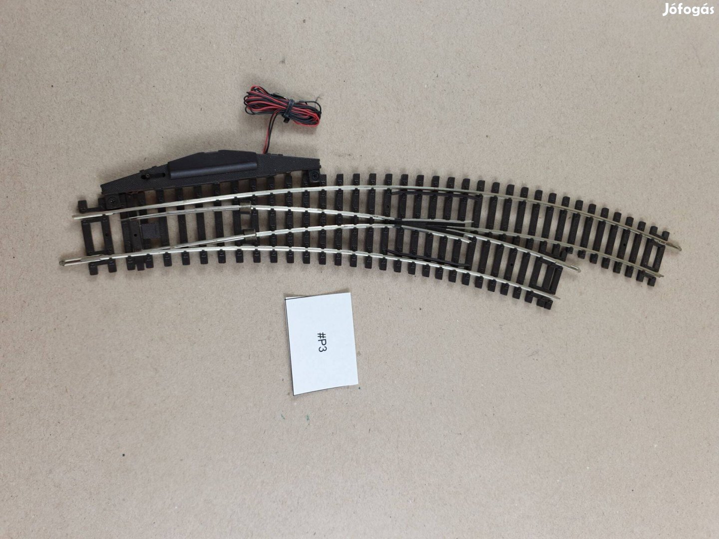 H0 Piko 55223 és 55271 W30 Jobbos Elektromos Váltó P3