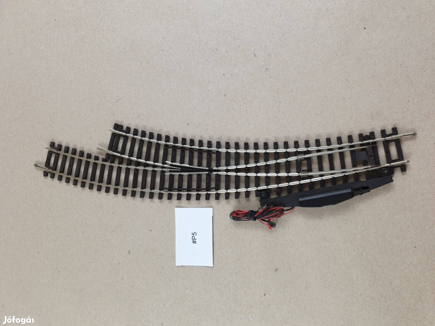 H0 Piko 55223 és 55271 W30 Jobbos Elektromos Váltó P5