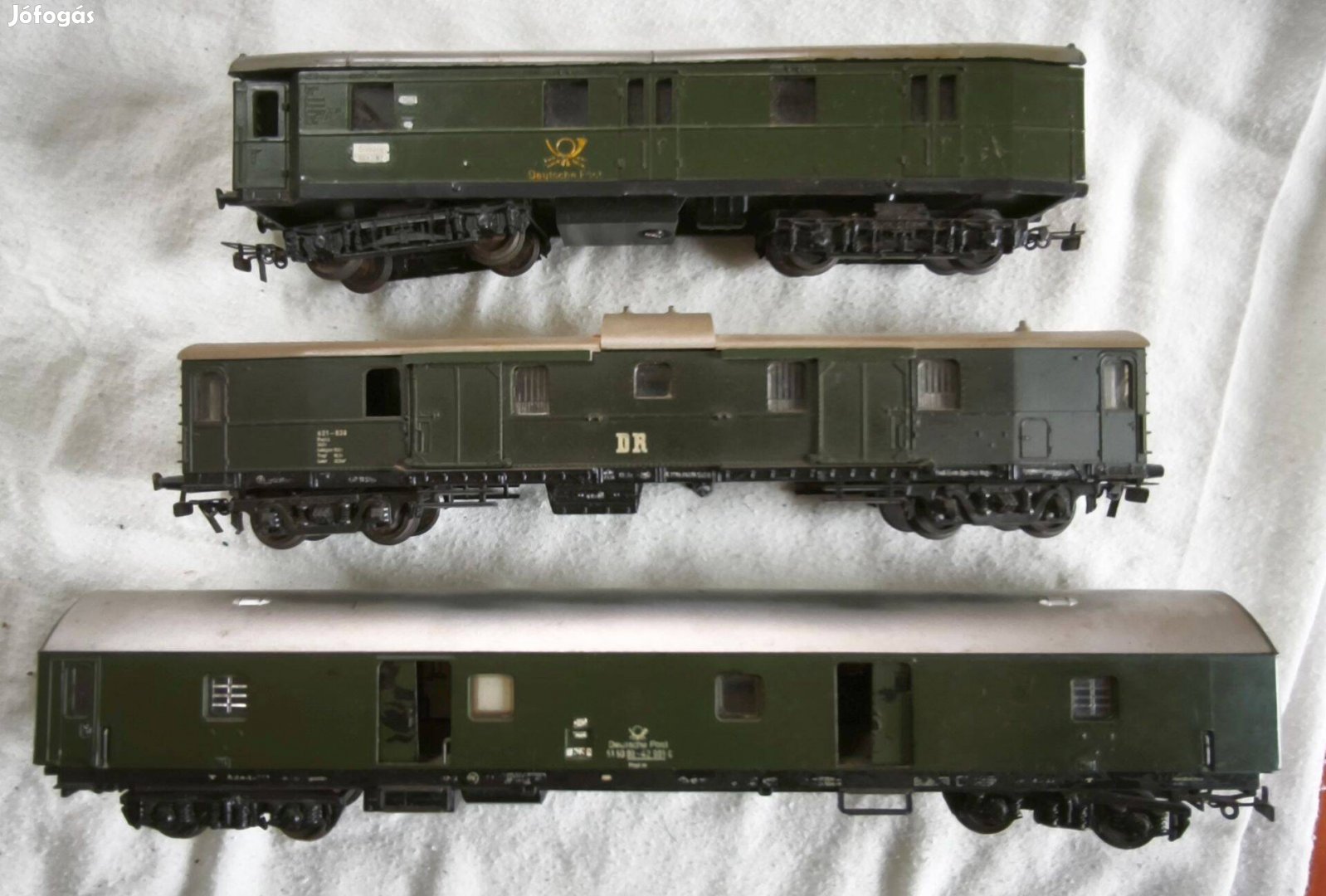 H0 Piko DR postakocsi szett 3 db-os