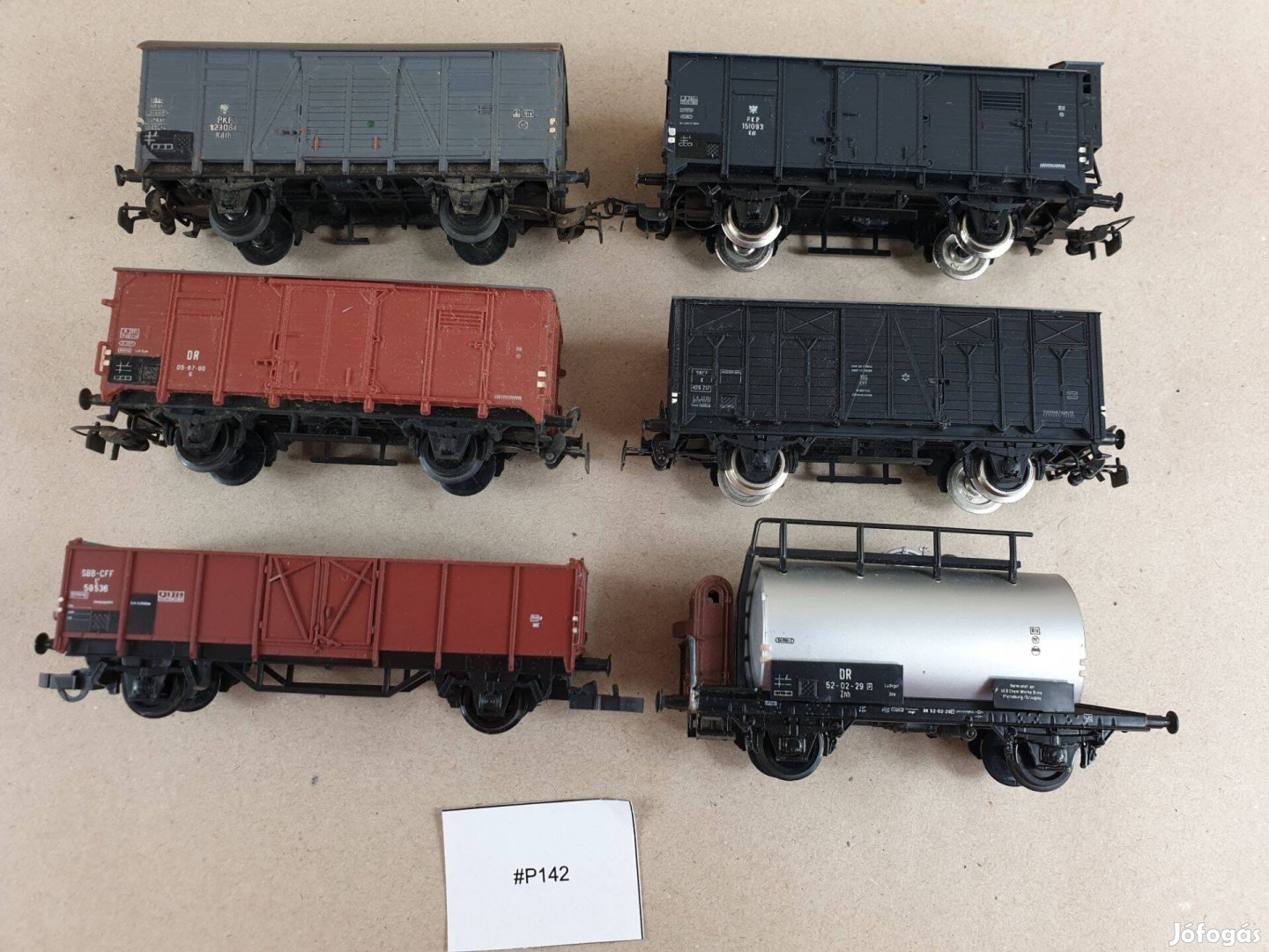 H0 Piko Tehervagon - Vagon - 6 Db Egyben 142