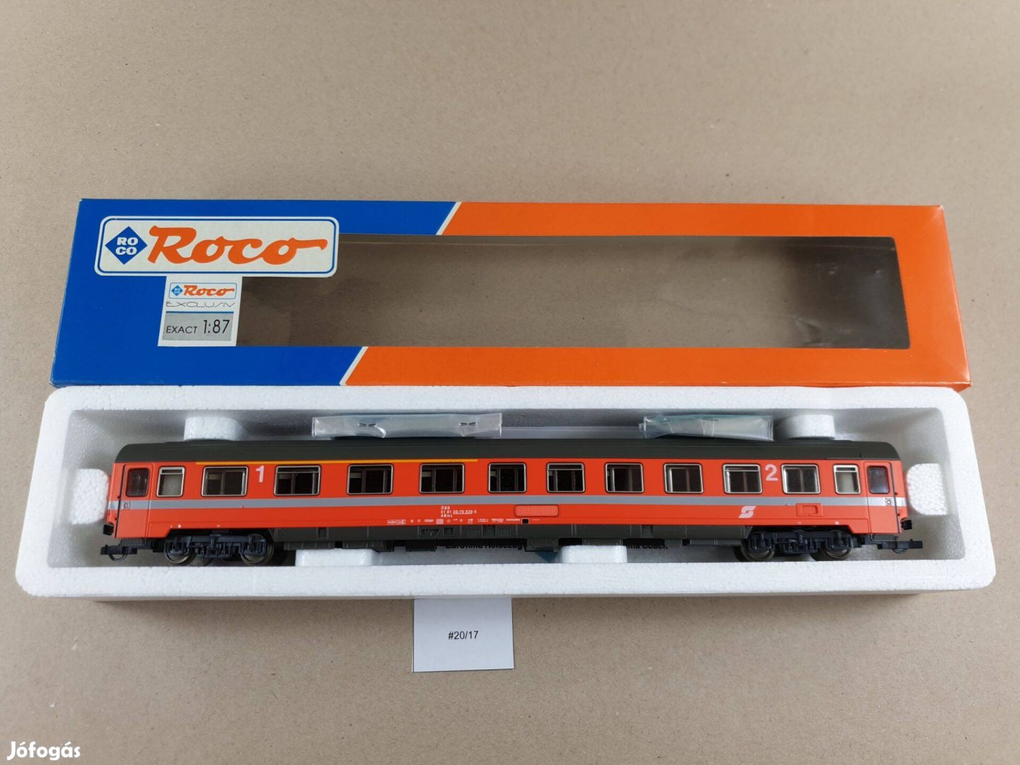 H0 Roco 44644 ÖBB 1-2. osztályú Személyvagon - Vagon 2017