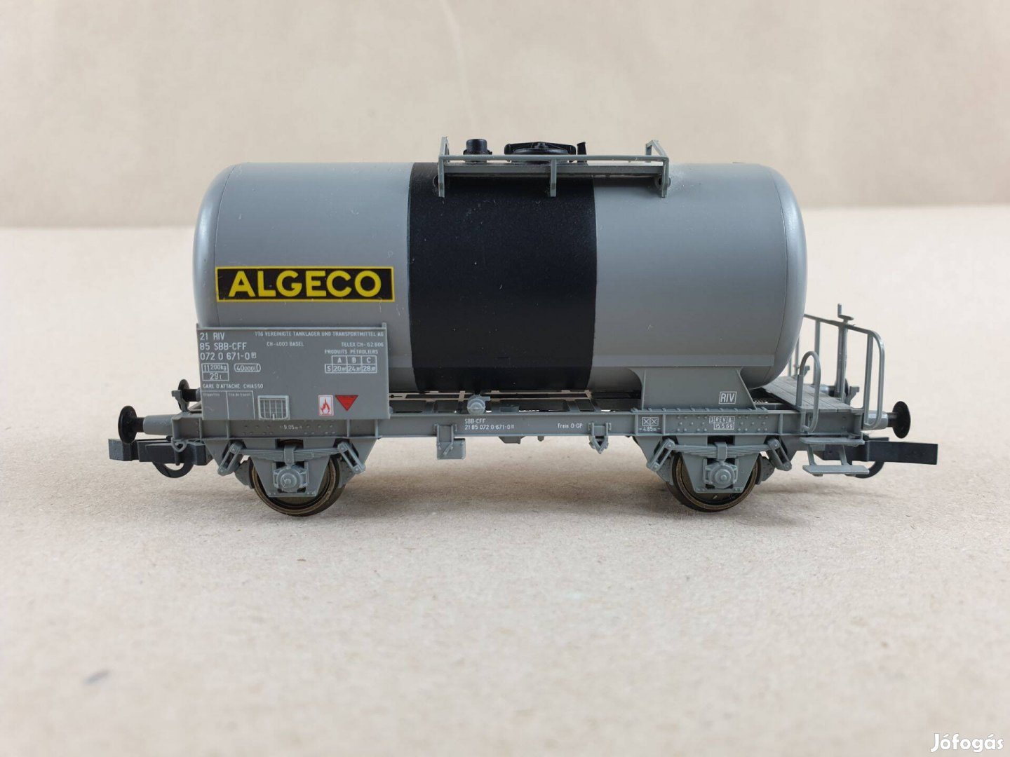 H0 Roco 44830 ? SBB-CFF Algeco Tartálykocsi - Vagon 30