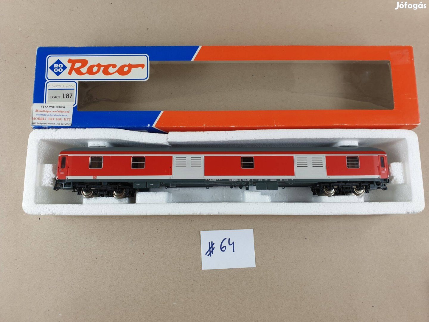 H0 Roco 45275 DB Regio Poggyászvagon - Vagon 64